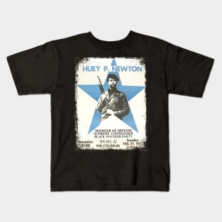 Huey Newton 1971 Poster Kids T-Shirt